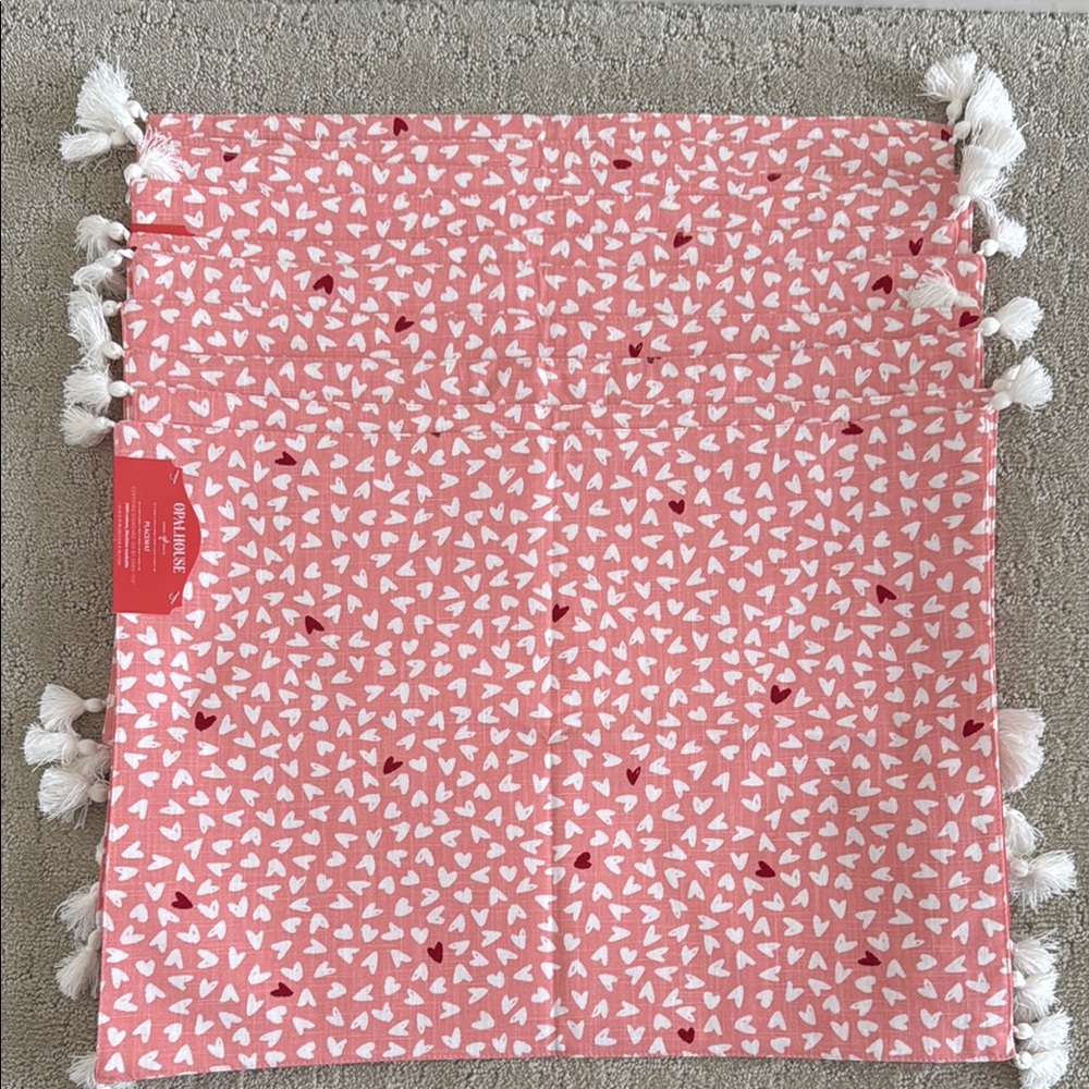 Opalhouse - 10 Valentine’s Day Placemats- BNWT!